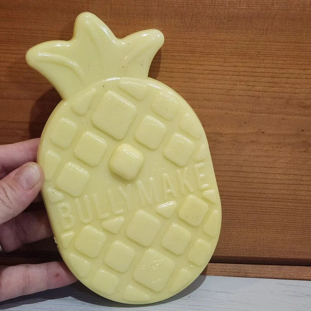 Brand New Pineapple Tough Nylon Dog Chew Toy by Bullymake‎ Yellow 6